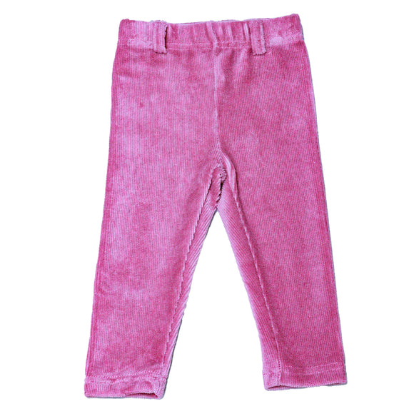 Dusty Pale Pink Belted Jeggings