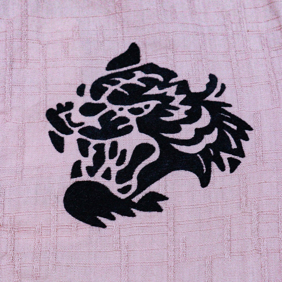 Flock Eagle Print Pink Long Sleeve Shirt