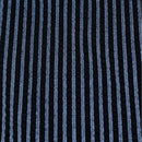 Mid Grey Seersucker Stripe Mandarin Polo-2