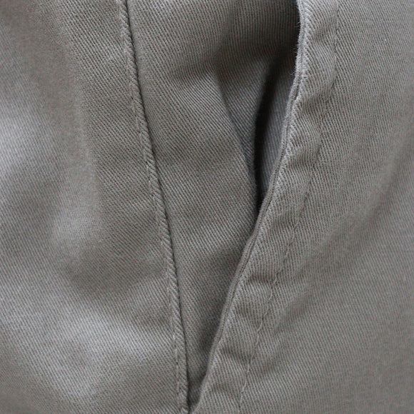 Brown Twill Jogger Brown