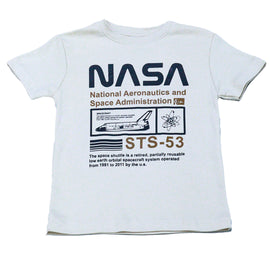Beige Nasa T Shirt And Long Pant Pyjama Set Beige 3 4 Years - 0