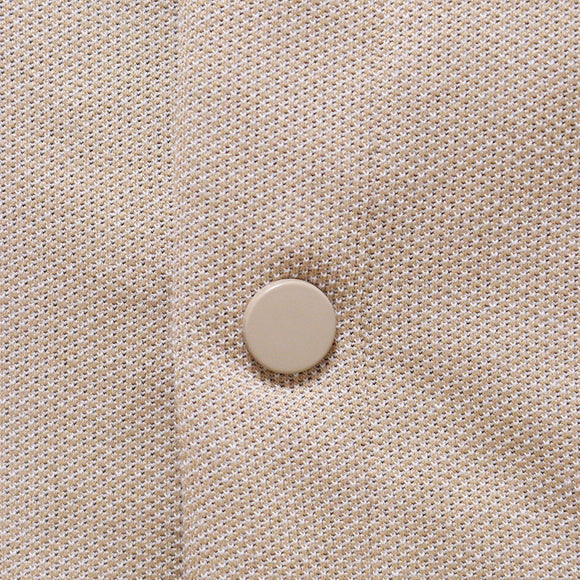 Beige Boxy Fit Overshirt Beige