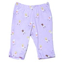 Lilac Ballerina All Over Print Button Front Pyjama Set Lilac-2