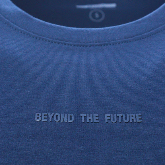 Mens Basic Spande T Shirt Blue