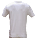 White Zip Placket Polo Shirt With Chest Logo White-3