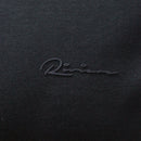 Slate Grey Zip Placket Polo Shirt With Chest Logo Dark Grey-2