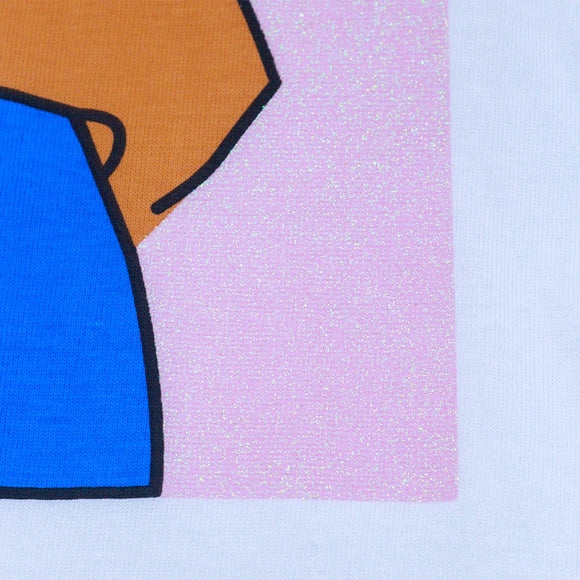 White Graphic T Shirts White