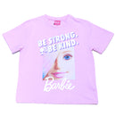 Pink Barbi Boxy T Shirts Pale Pink-1