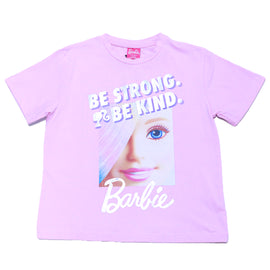 Pink Barbi Boxy T Shirts Pale Pink