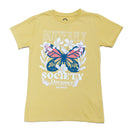 Custard Graphic T Shirts White-1