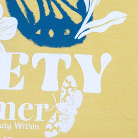 Custard Graphic T Shirts White - 0