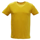 Mustard Crew Neck T Shirt Mustard-1
