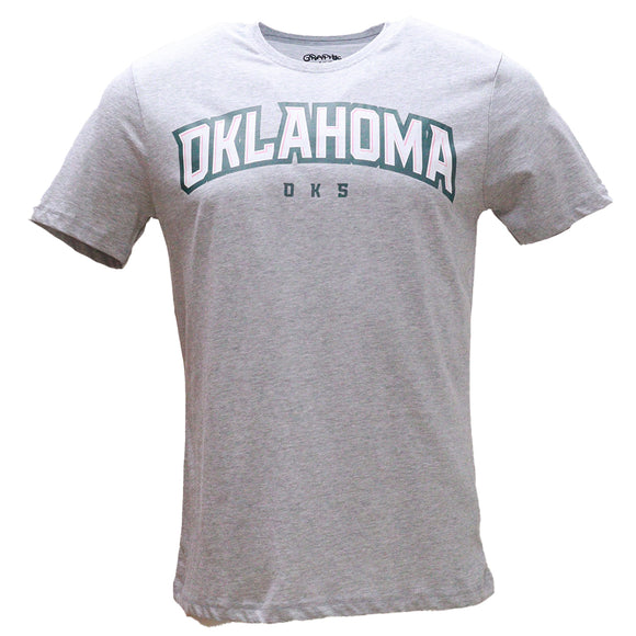 Grey Graphic T Shirt Mid Grey X