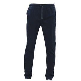 Black Twill Jogger Black