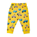 MUSTARD CAR PRINTED ACTIVE PANTS MUSTARD 12 18 MONTHS-3