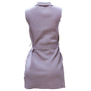 BROWN SLEEVELESS JACKET-2