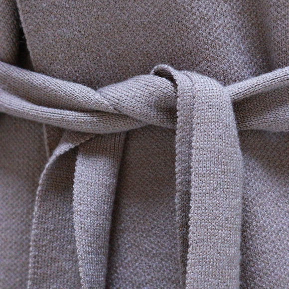 BROWN SLEEVELESS JACKET