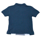 Grey Vertical Cut N Sew Zip Placket Polo With Shorts Set Mid Grey 5 6 Years-3