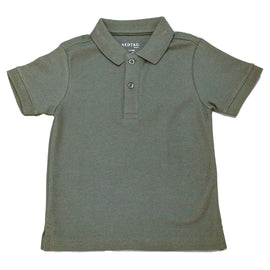 Olive Green  Basic Polo Shirt