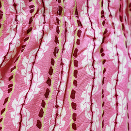 Red Woven Pajama Bottom - 0