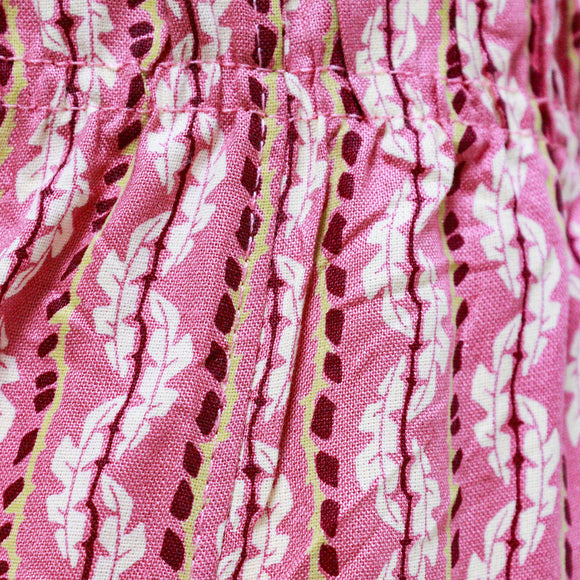 Red Woven Pajama Bottom