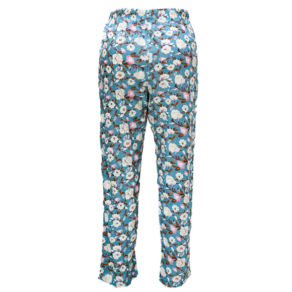Blue Woven Pajama Bottom
