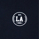 Black Chambray Mandarin Collar Polo-2