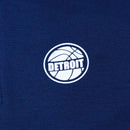 Navy Chambray Mandarin Collar Polo Navy-2