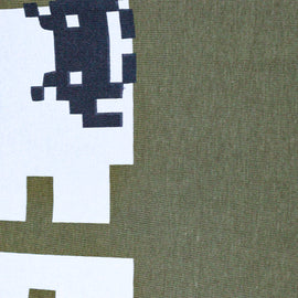 Olive Gamer Printed Short Sleeve T Shirt Dark Green 5 6 Years - 0