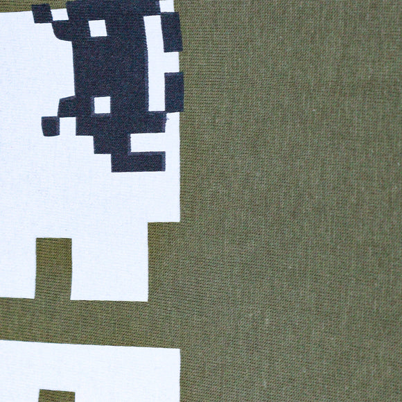 Olive Gamer Printed Short Sleeve T Shirt Dark Green 5 6 Years