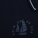 Black Pique Shortsleeve Polo-2