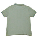 Olive Green Pique Shortsleeve Polo Green 3 4 Years-3