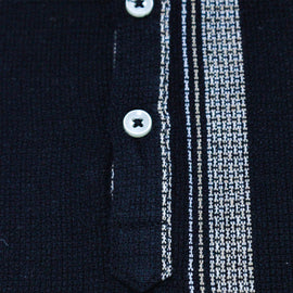 NAVY MATTY STRIPED LS SHIRTS NAVY 3 6 MONTHS - 0