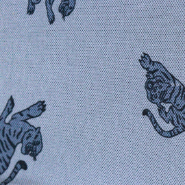 Olive Tiger Palm Aop Polo Dark Green 2 3 Years - 0