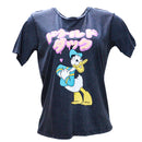 Navy Mickey Embroidered T-1