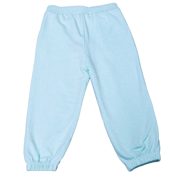 Blue Lilo Stitch Print Track Pants Blue