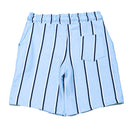 Blue Stripe Polo Shirt And Shorts Set Blue 3 4 Years-5