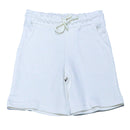 Cream Jacquard Bravo Paneled T Shirt And Shorts Set Cream 3 4 Years-4