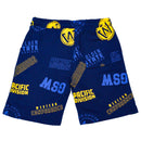 Navy Nba Gsw Aop Shorts Navy 7 8 Years-3
