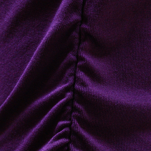 PRINTED ROUCHED DETAIL COLUMN DRESS ASSORTED