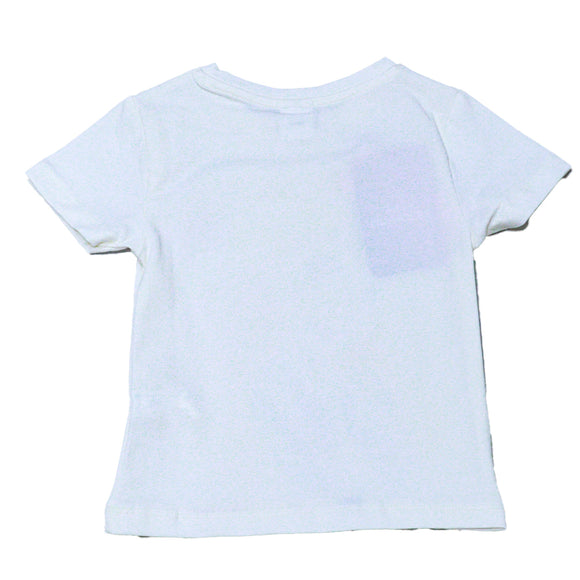 Off White Rapunzel Placement Print T Shirt