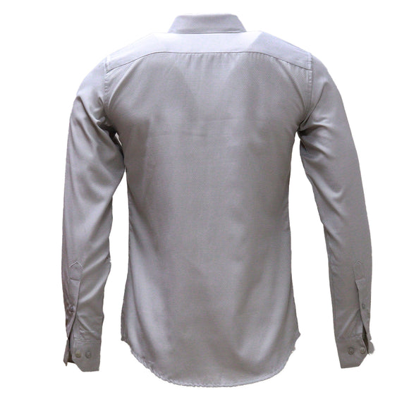 Mid Grey Stand Up Pack Shirt Mid Grey