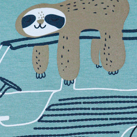 MINT SLOTH TSHIRT MINT 12 18 MONTHS - 0
