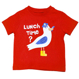 RED BIRD TSHIRT RED 18 24 MONTHS