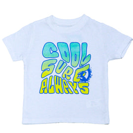 WHITE COOL SURF TSHIRT WHITE 6 12 MONTHS