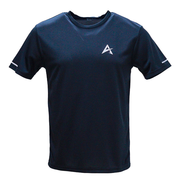 Black Active T Shirt Black