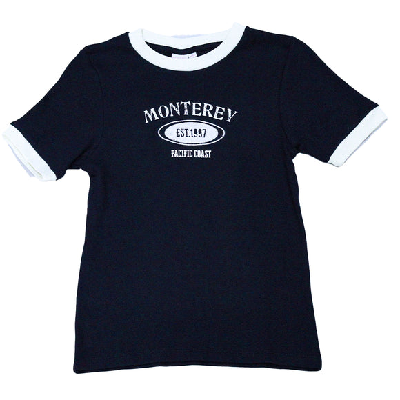 BLACK RIB T-SHIRTS BLACK 13 14 YEARS