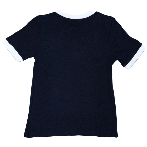 BLACK RIB T-SHIRTS BLACK 13 14 YEARS