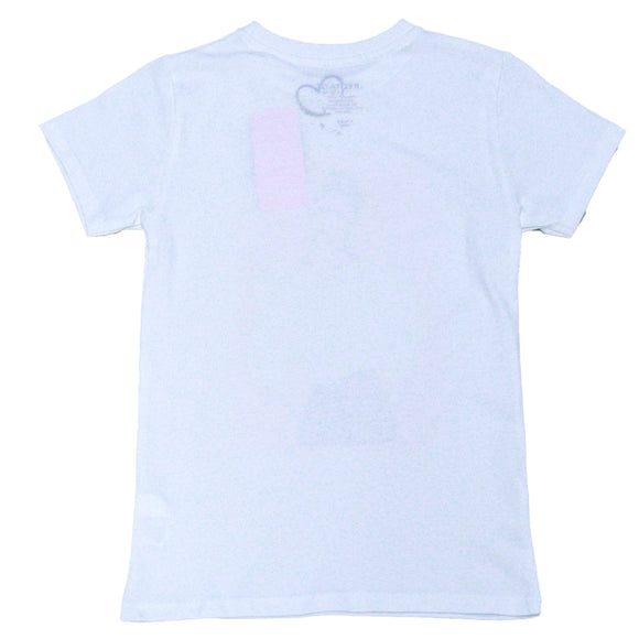 WHITE GIRLY S S T-SHIRTS WHITE 8 9 YEARS