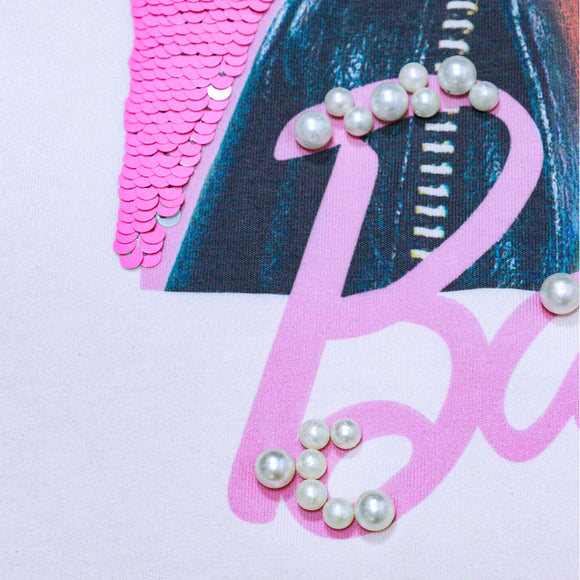 Pale Pink Barbie T Shirts